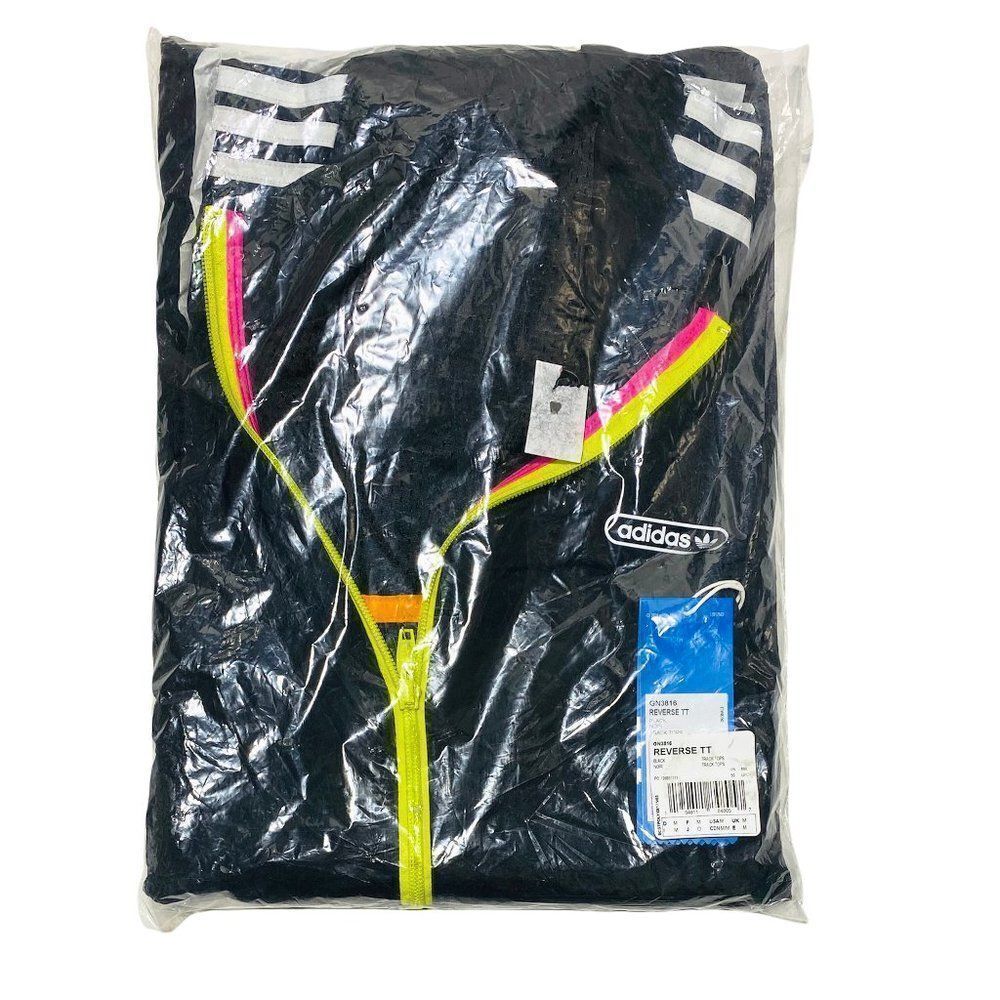 ADIDAS Reverse Track Jacket Retro Neon - Picture 7 of 9